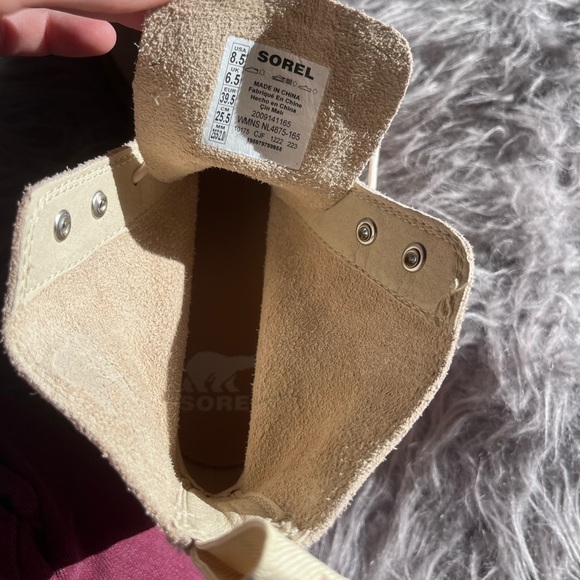 Sorel Hi-Line Heel Lace Boots - Size 8.5 - NWT - Picture 5 of 6